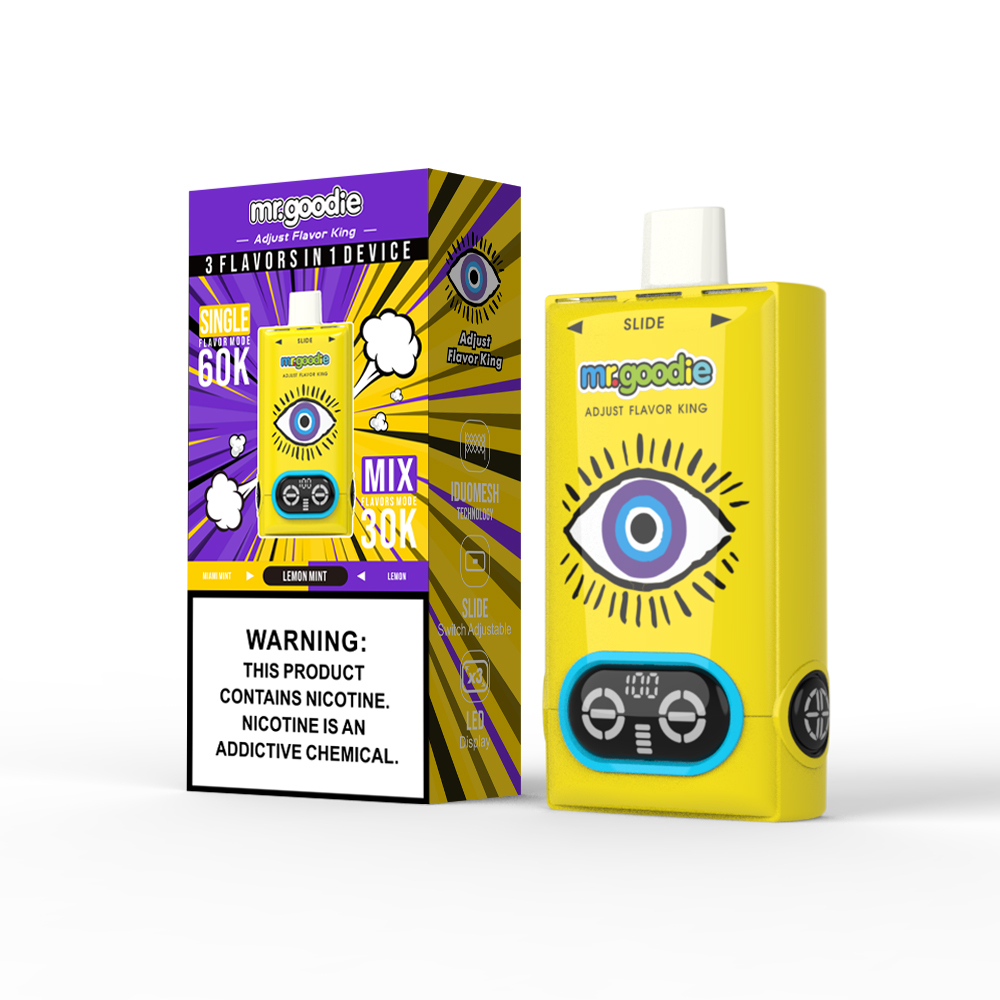 Mr. Goodie Adjust Flavor King 3 in 1 Disposable Vape 60k Puffs