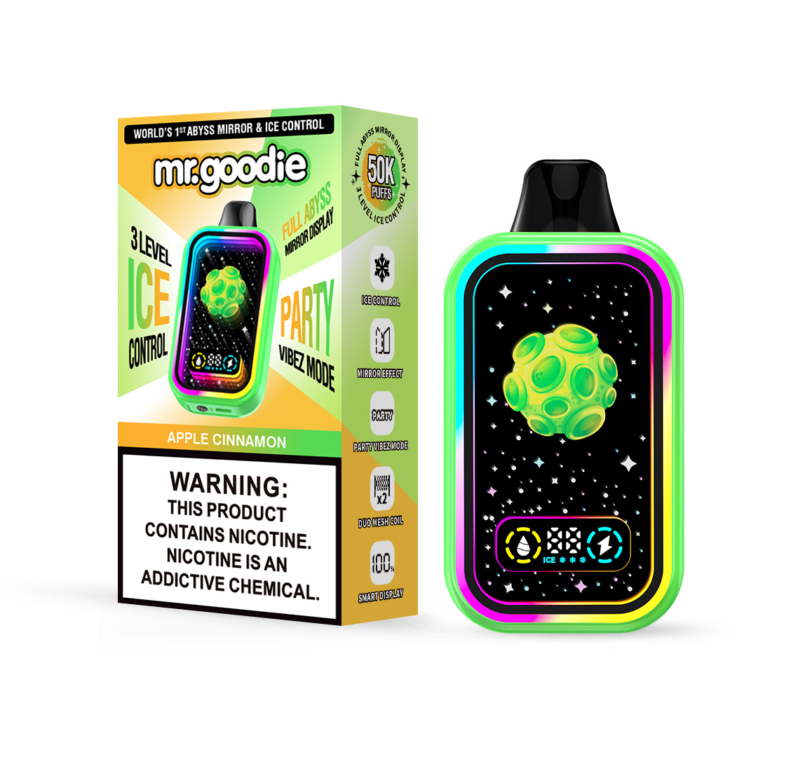 Mr. Goodie Abyss Mirror Disposable Vape 50k Puffs