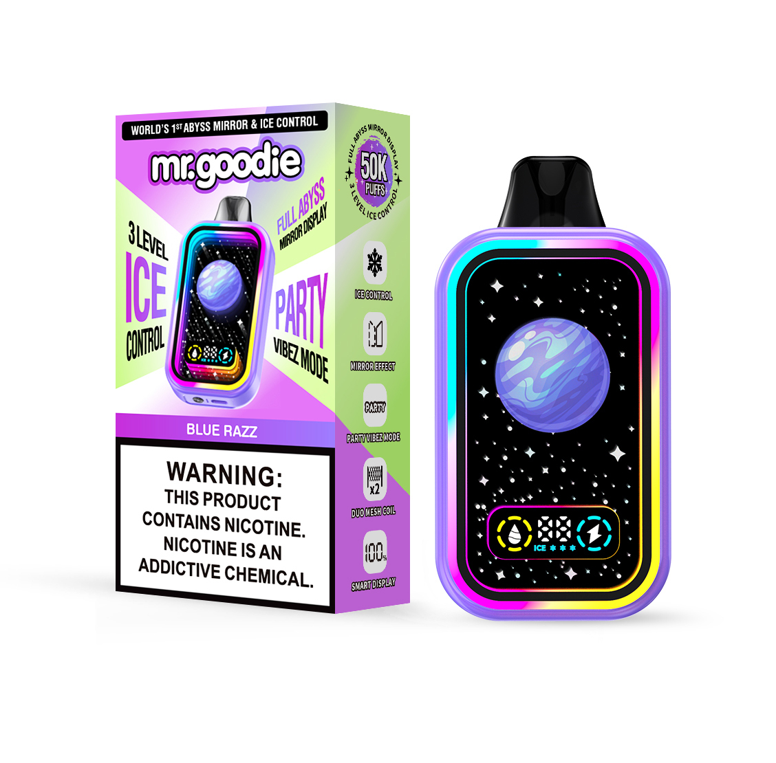 Mr. Goodie Abyss Mirror Disposable Vape 50k Puffs