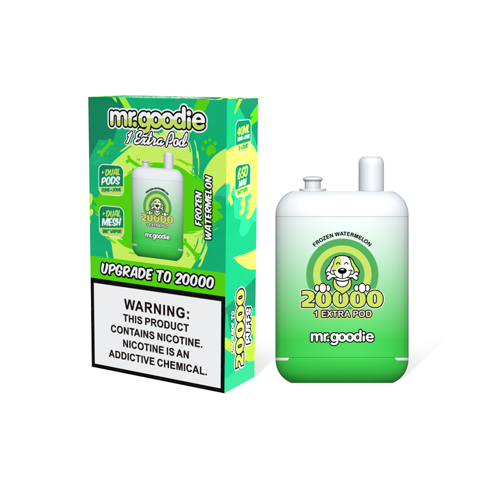 Mr. Goodie Dual Pods Dual Coils Disposable Vape 20k Puffs