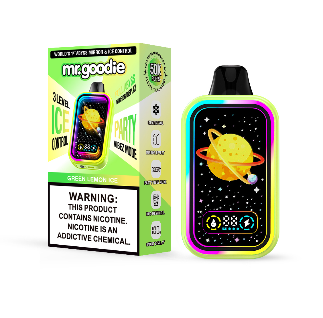 Mr. Goodie Abyss Mirror Disposable Vape 50k Puffs
