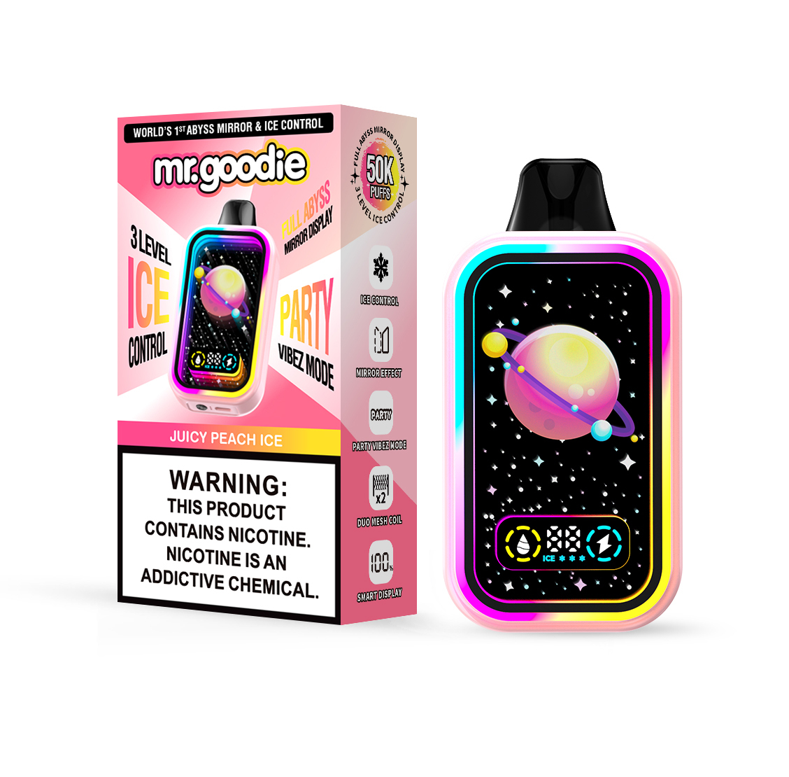 Mr. Goodie Abyss Mirror Disposable Vape 50k Puffs