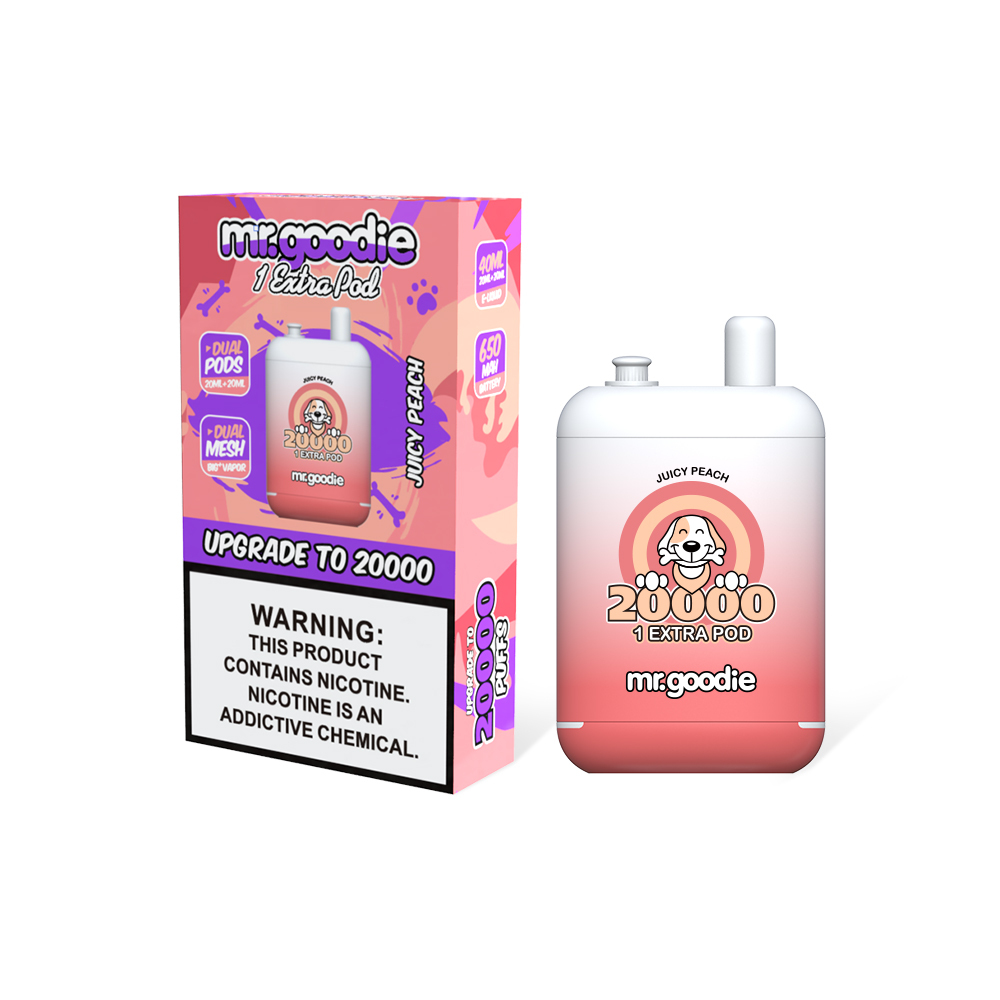 Mr. Goodie Dual Pods Dual Coils Disposable Vape 20k Puffs
