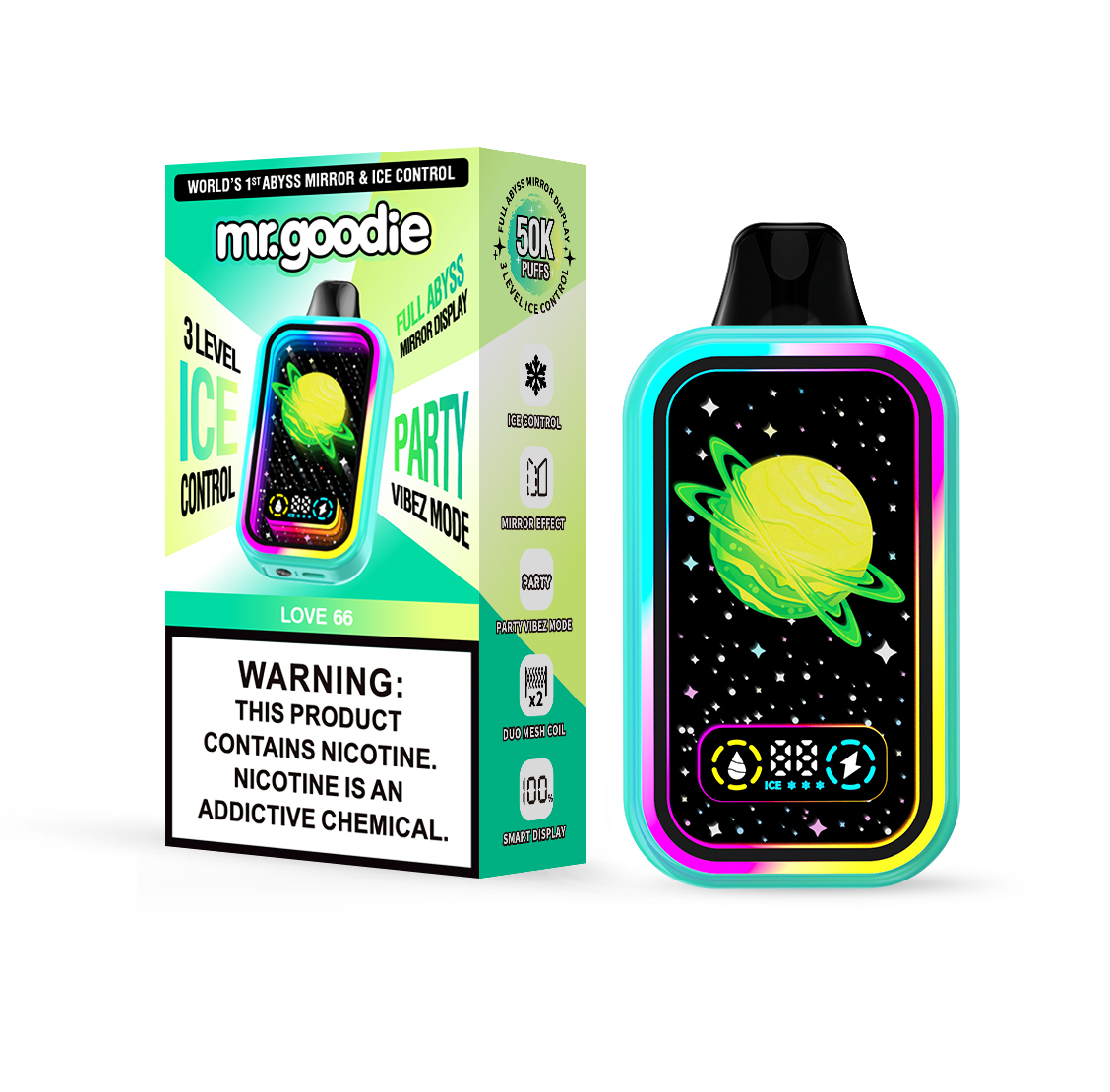 Mr. Goodie Abyss Mirror Disposable Vape 50k Puffs