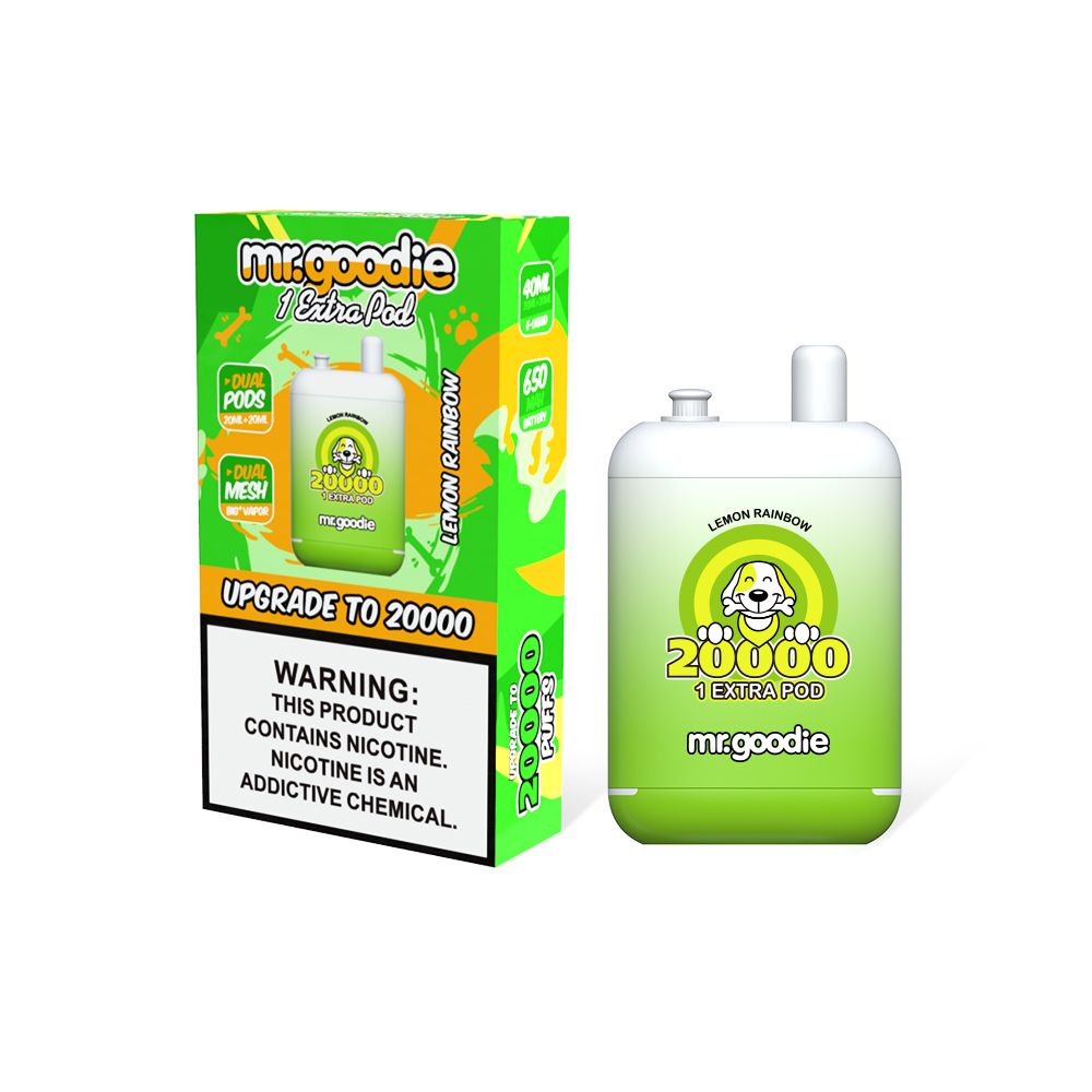 Mr. Goodie Dual Pods Dual Coils Disposable Vape 20k Puffs