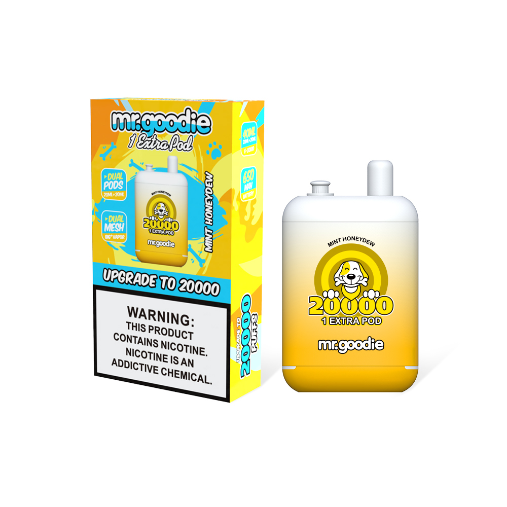 Mr. Goodie Dual Pods Dual Coils Disposable Vape 20k Puffs