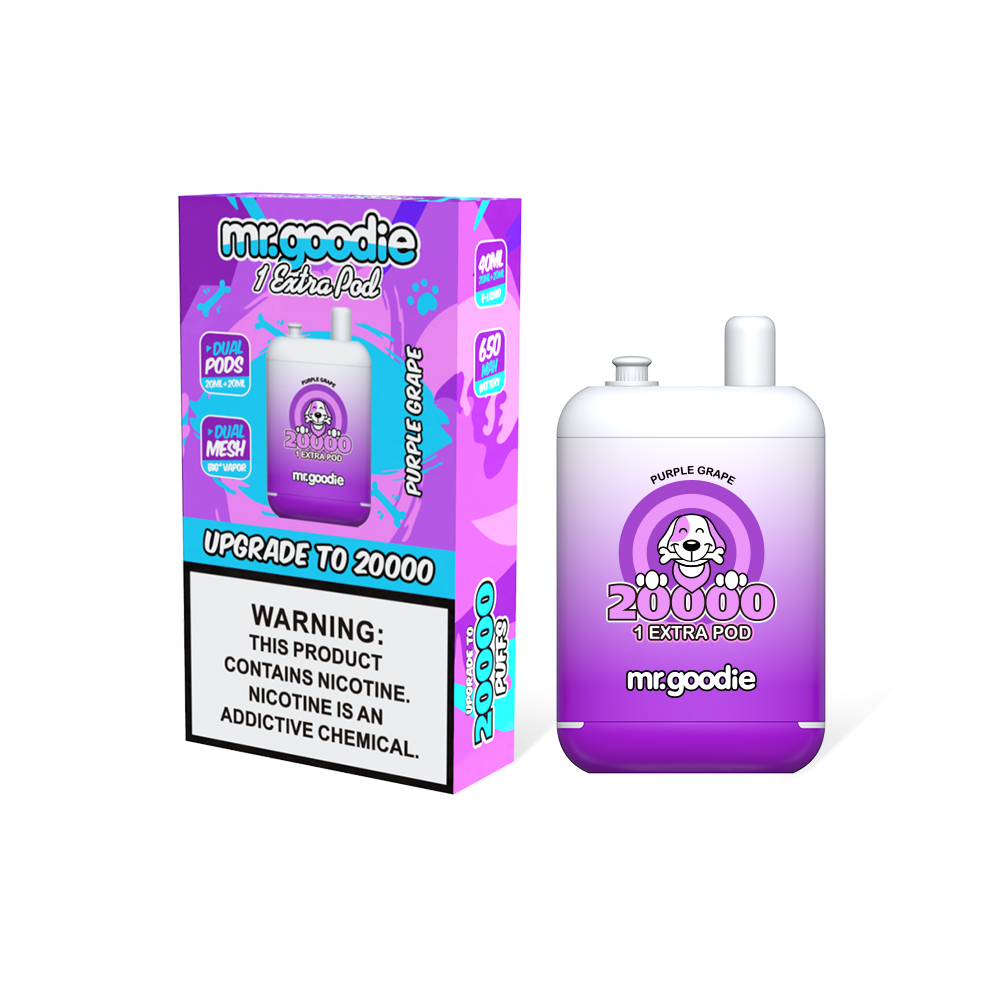 Mr. Goodie Dual Pods Dual Coils Disposable Vape 20k Puffs