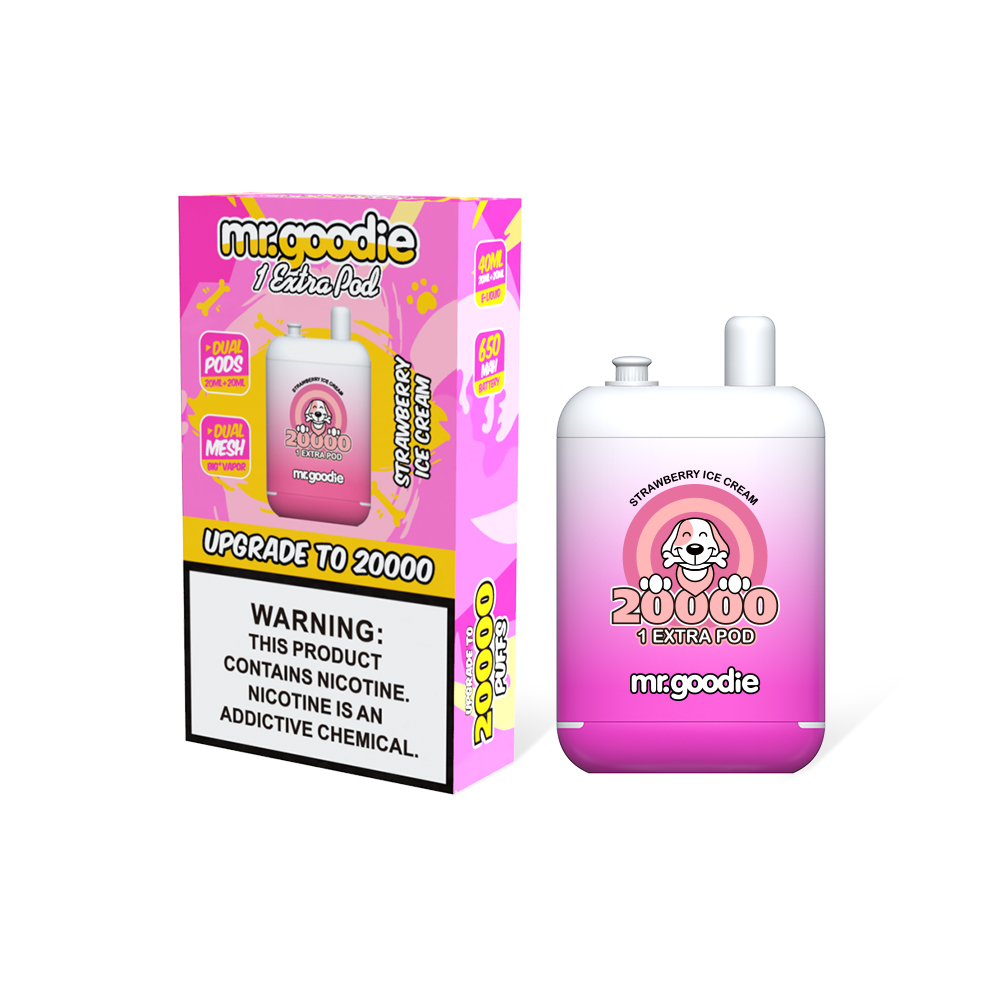 Mr. Goodie Dual Pods Dual Coils Disposable Vape 20k Puffs