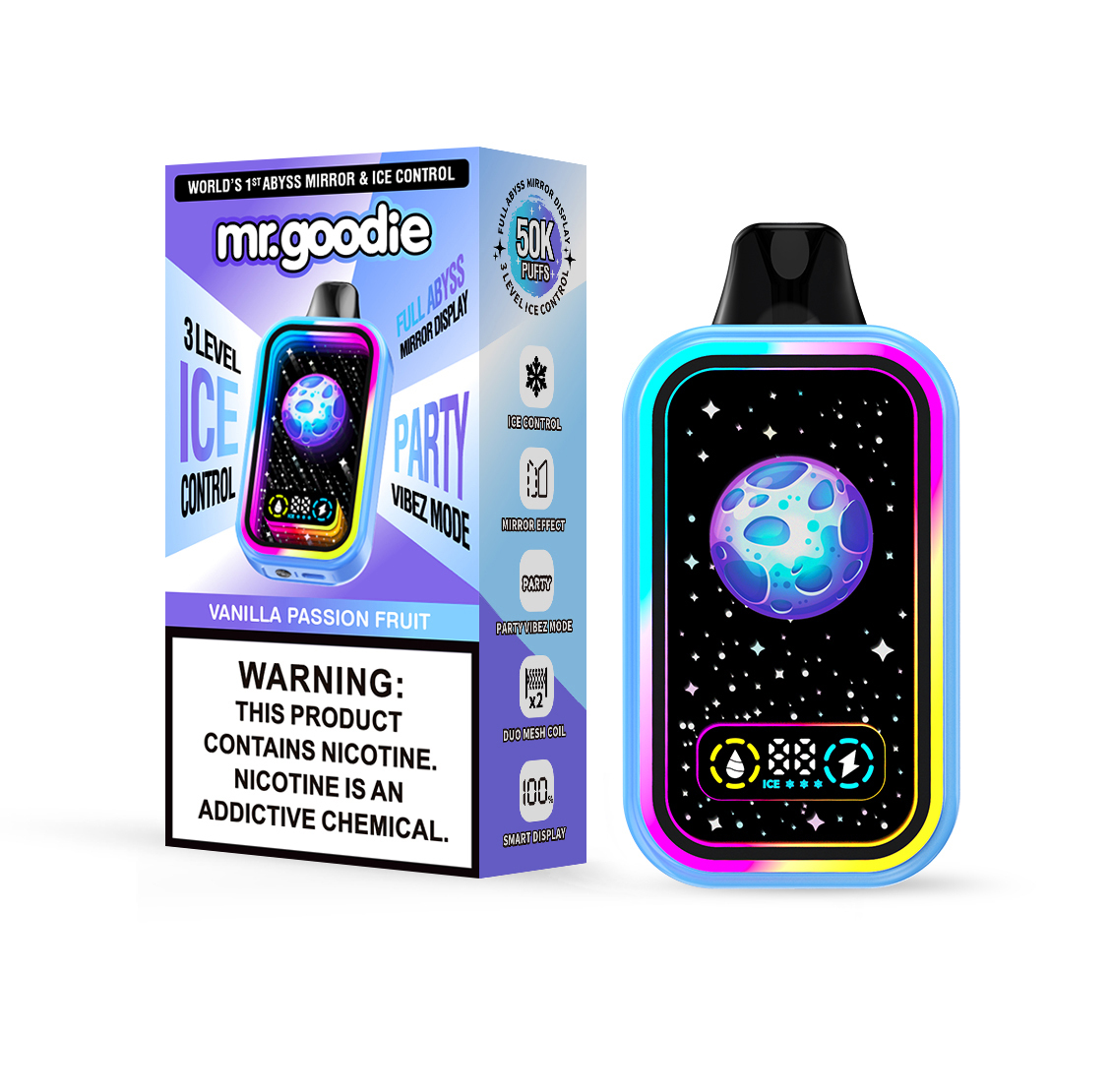 Mr. Goodie Abyss Mirror Disposable Vape 50k Puffs