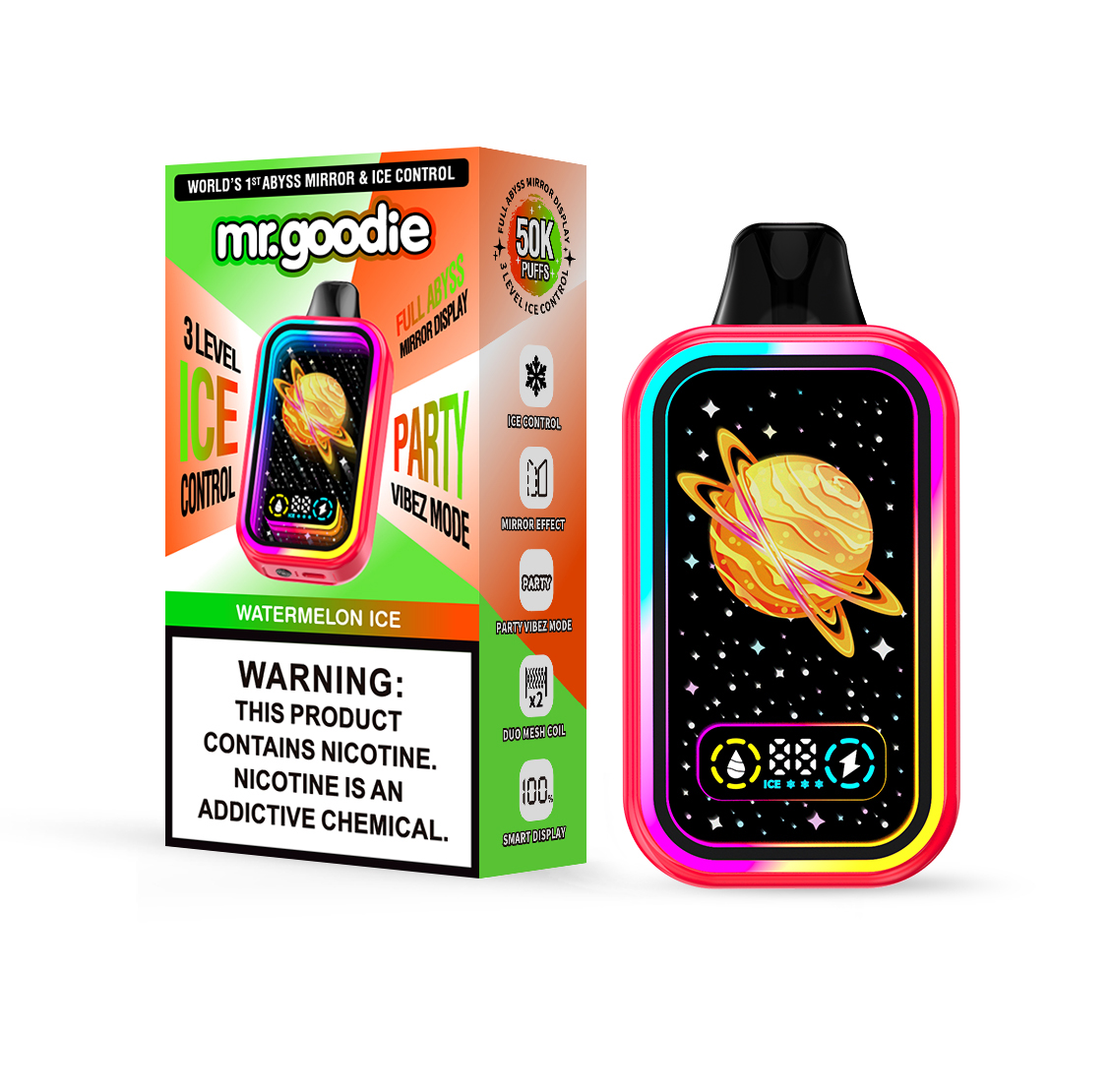 Mr. Goodie Abyss Mirror Disposable Vape 50k Puffs