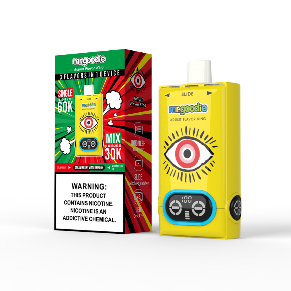 Mr. Goodie Adjust Flavor King 3 in 1 Disposable Vape 60k Puffs