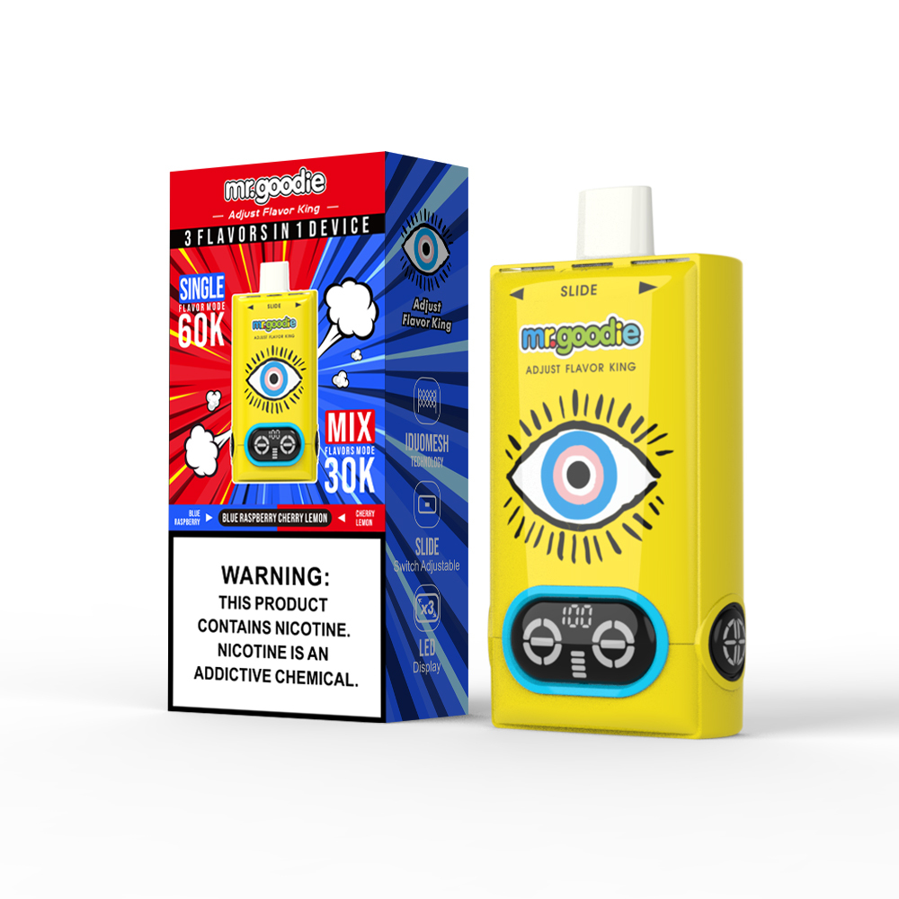 Mr. Goodie Adjust Flavor King 3 in 1 Disposable Vape 60k Puffs