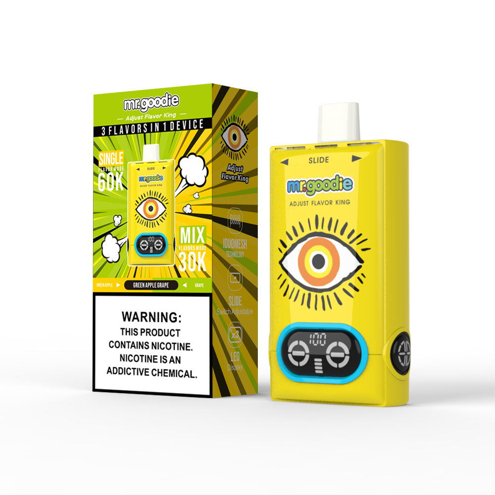Mr. Goodie Adjust Flavor King 3 in 1 Disposable Vape 60k Puffs