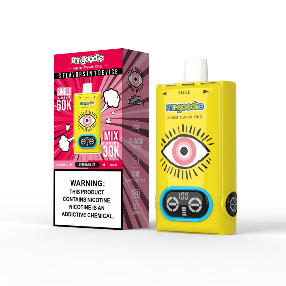 Mr. Goodie Adjust Flavor King 3 in 1 Disposable Vape 60k Puffs
