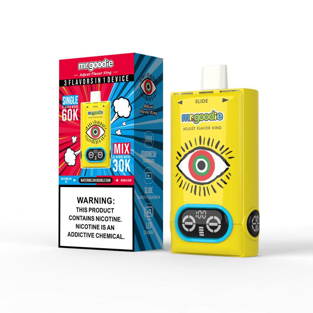 Mr. Goodie Adjust Flavor King 3 in 1 Disposable Vape 60k Puffs