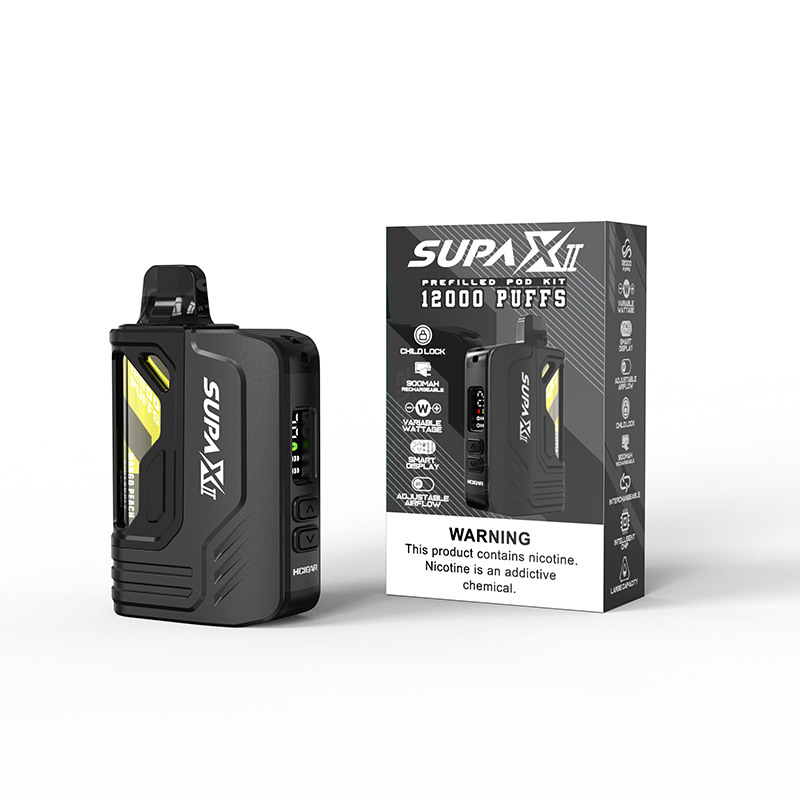 Akso Supa X II Pod System Vape Kit 12000 Puffs