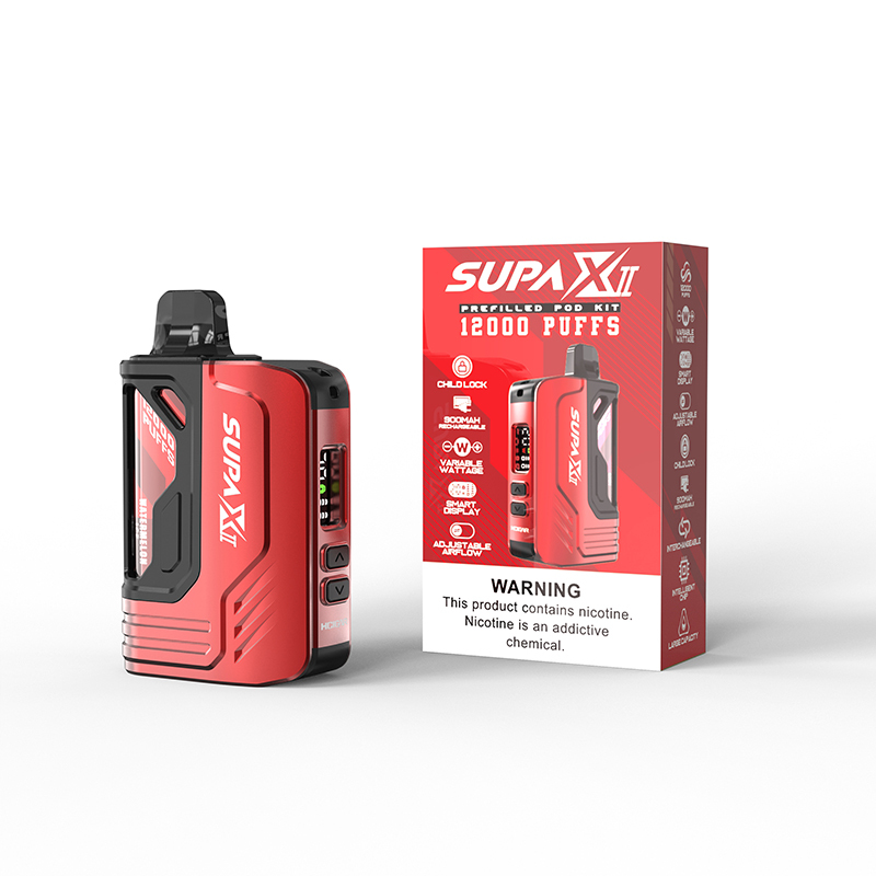 Akso Supa X II Pod System Vape Kit 12000 Puffs