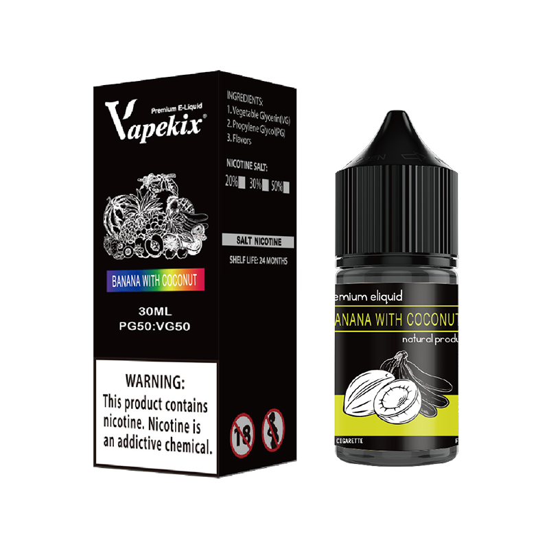 Vapekix Premium E-liquid 30ml Capacity 50mg Vape Juice
