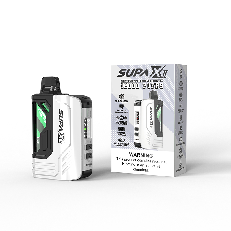 Akso Supa X II Pod System Vape Kit 12000 Puffs