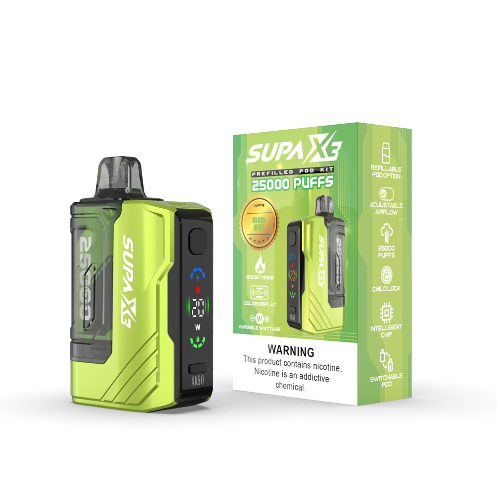 Akso Supa X3 Pod System Vape Kit