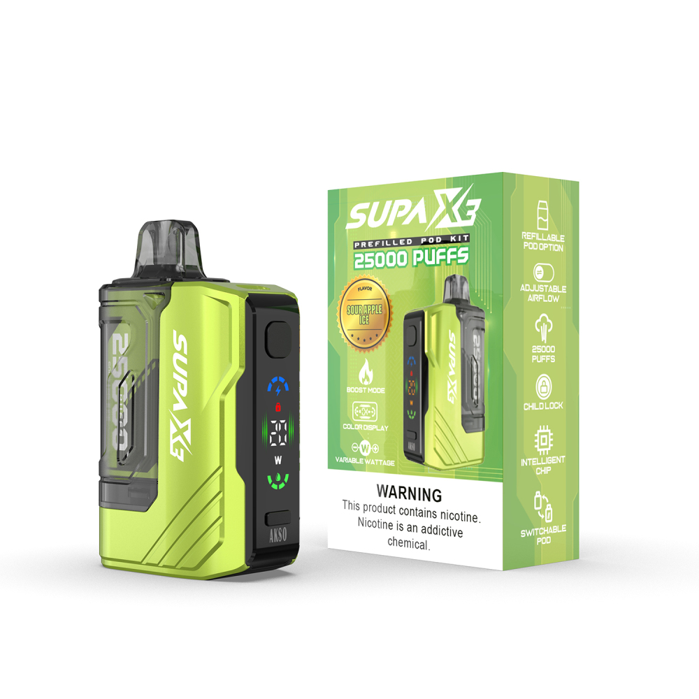 Akso Supa X3 Pod System Vape Kit