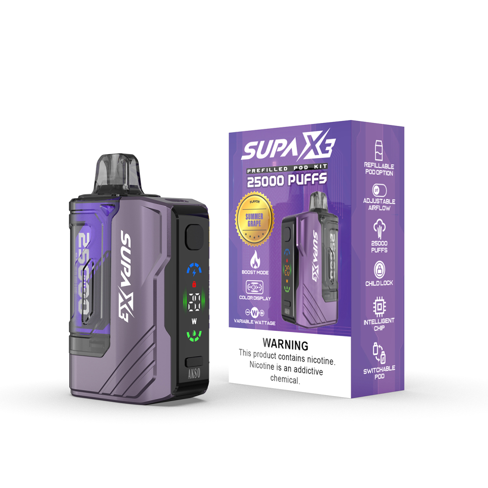 Akso Supa X3 Pod System Vape Kit