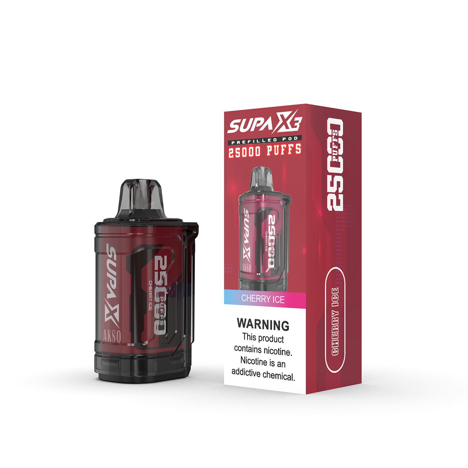 Akso Supa X3 Pod 25000 Puffs