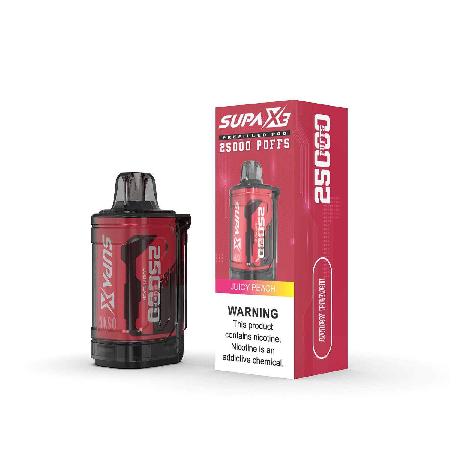 Akso Supa X3 Pod 25000 Puffs