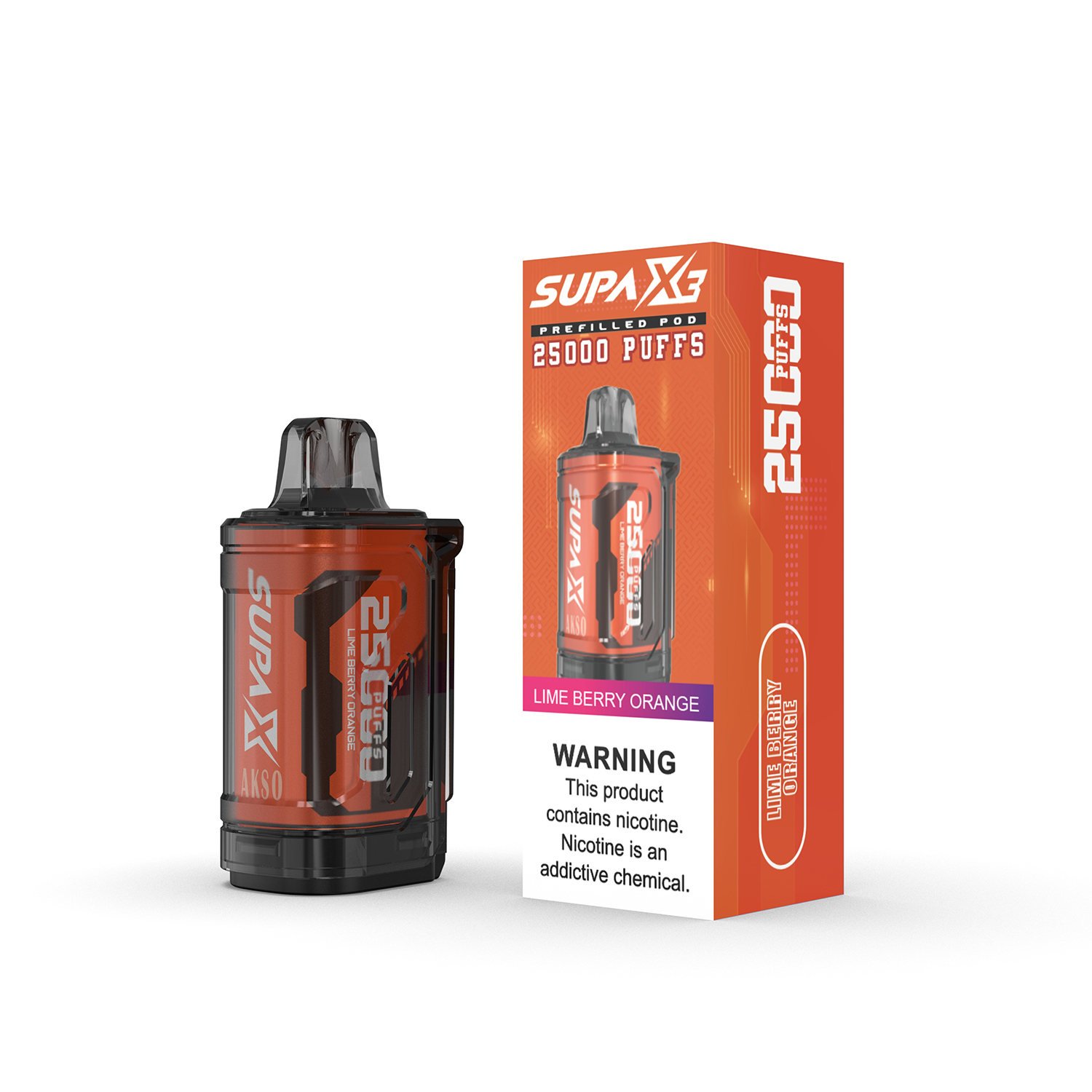 Akso Supa X3 Pod 25000 Puffs