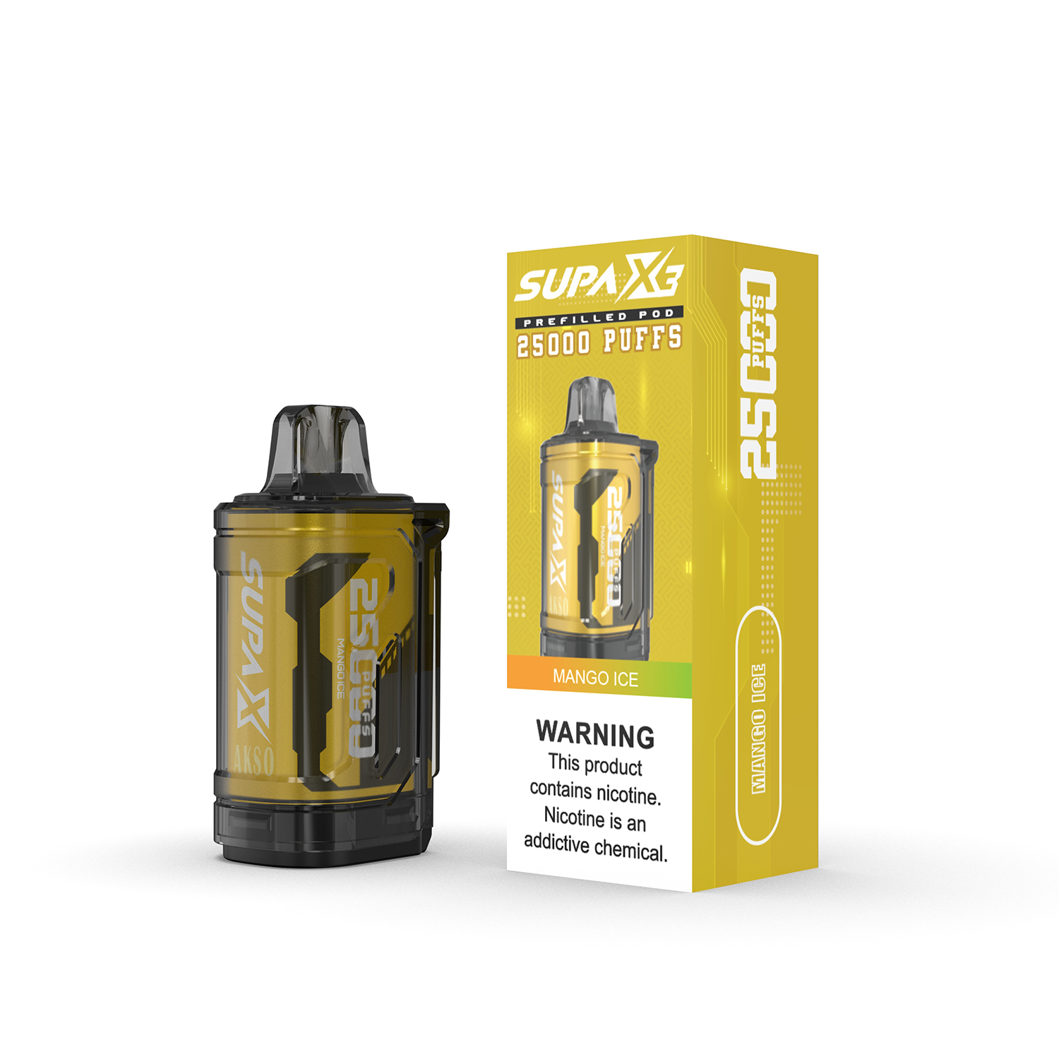 Akso Supa X3 Pod 25000 Puffs