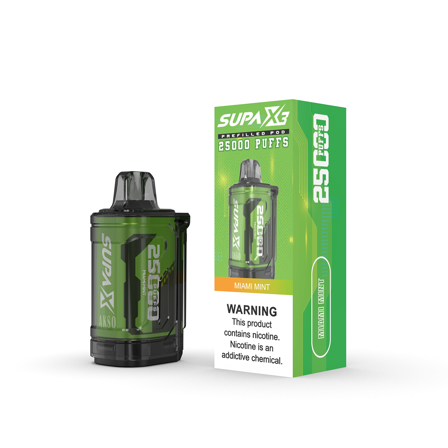 Akso Supa X3 Pod 25000 Puffs