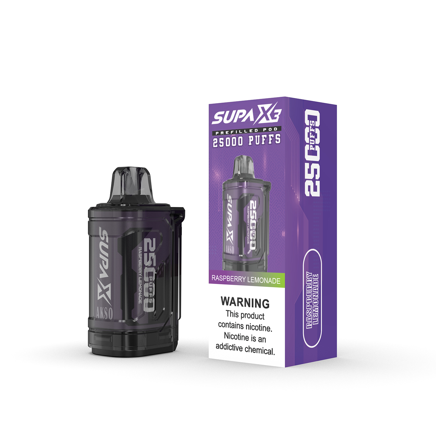 Akso Supa X3 Pod 25000 Puffs
