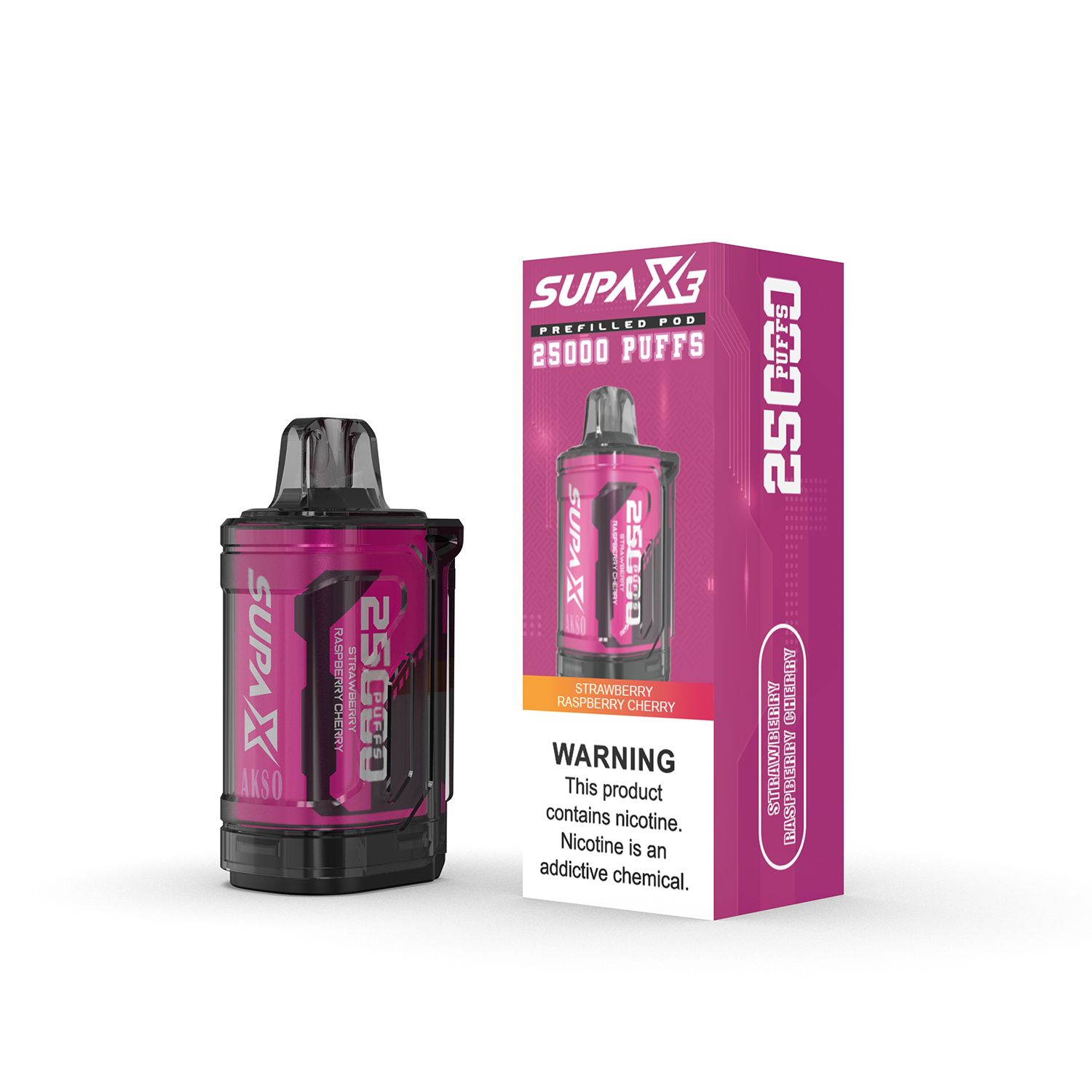 Akso Supa X3 Pod 25000 Puffs