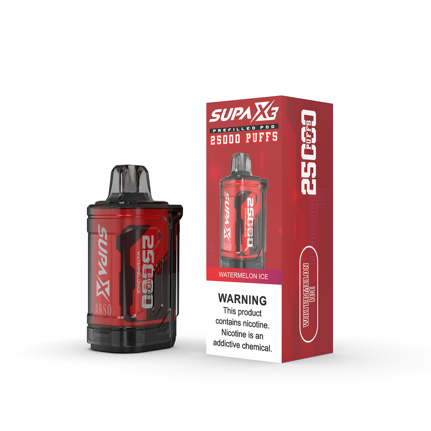 Akso Supa X3 Pod 25000 Puffs