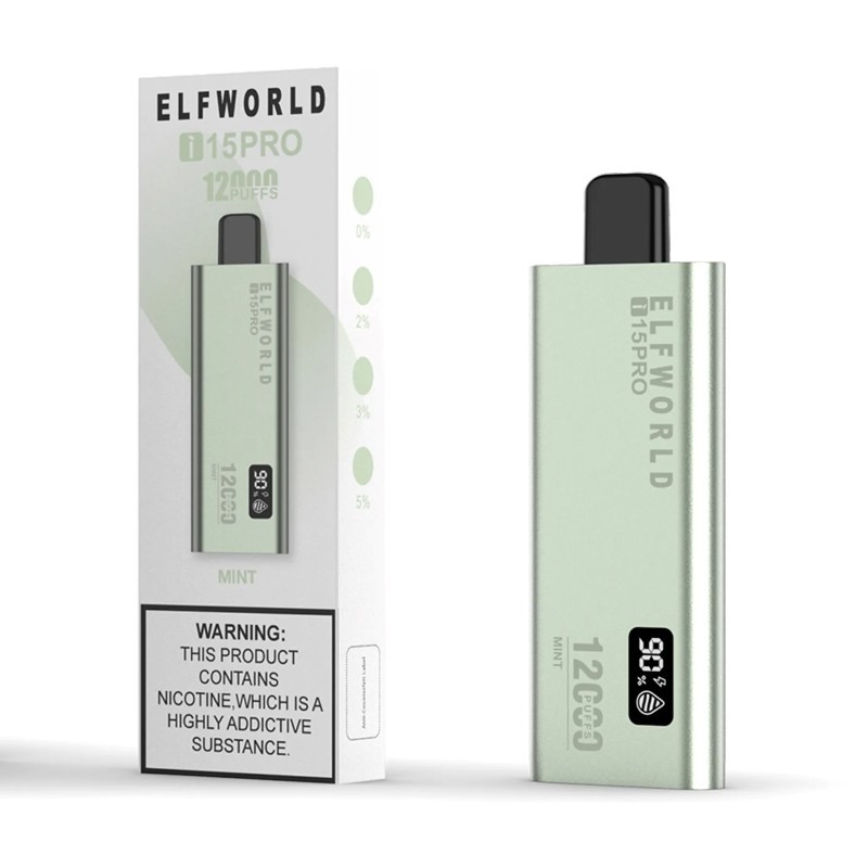 Elfworld i15 Pro Disposable Vape 12k Puffs 50mg (CN Warehouse)