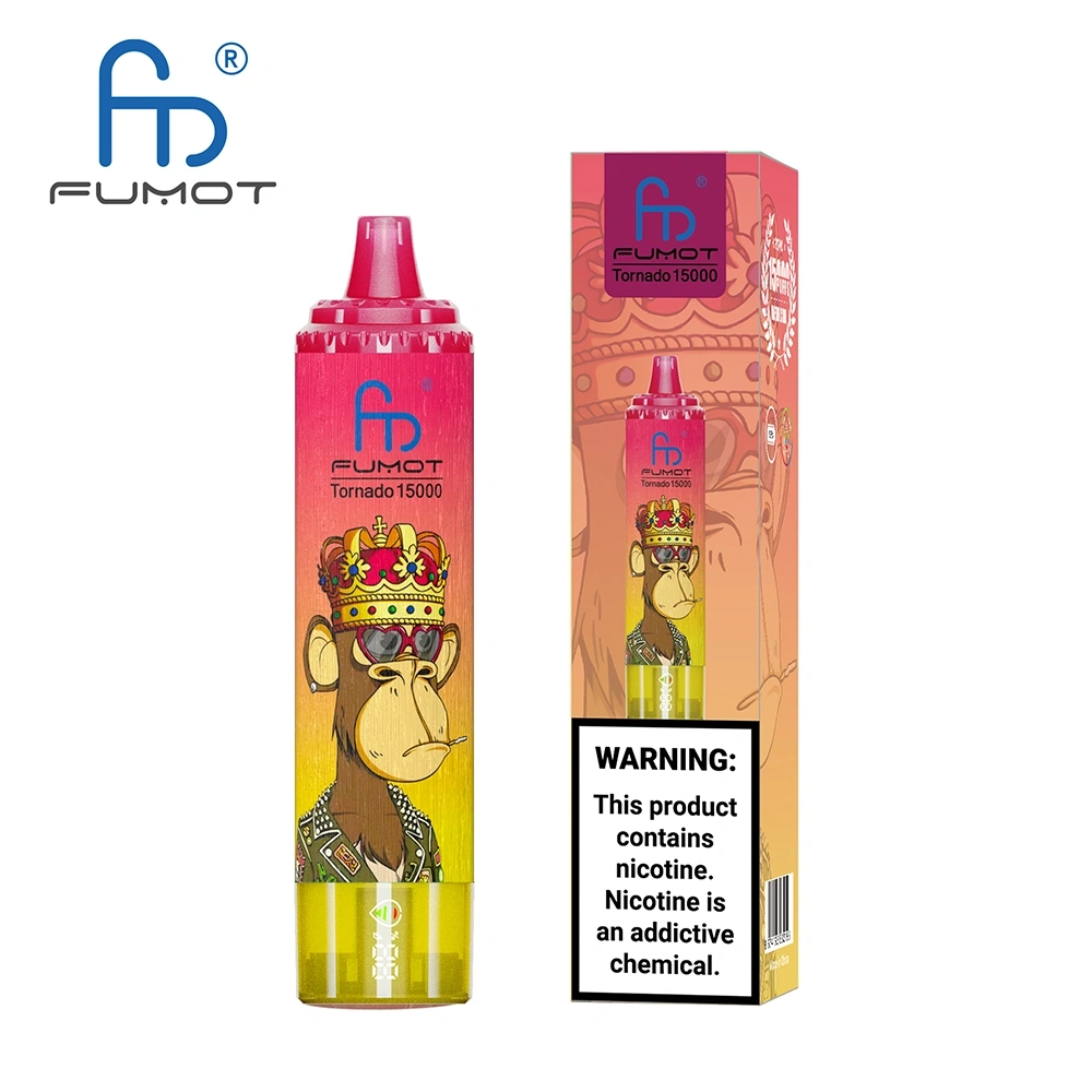 Fumot Tornado Disposable Vape 15k Puffs 0mg/20mg/30mg/50mg (CN Warehouse)