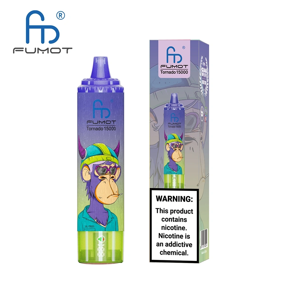Fumot Tornado Disposable Vape 15k Puffs 0mg/20mg/30mg/50mg (CN Warehouse)