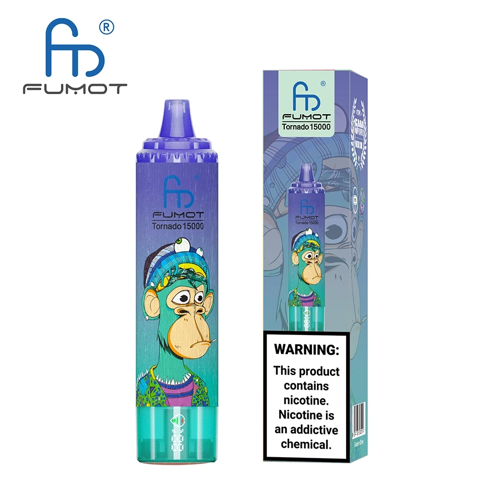 Fumot Tornado Disposable Vape 15k Puffs 0mg/20mg/30mg/50mg (CN Warehouse)