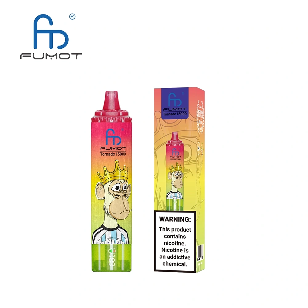 Fumot Tornado Disposable Vape 15k Puffs 0mg/20mg/30mg/50mg (CN Warehouse)