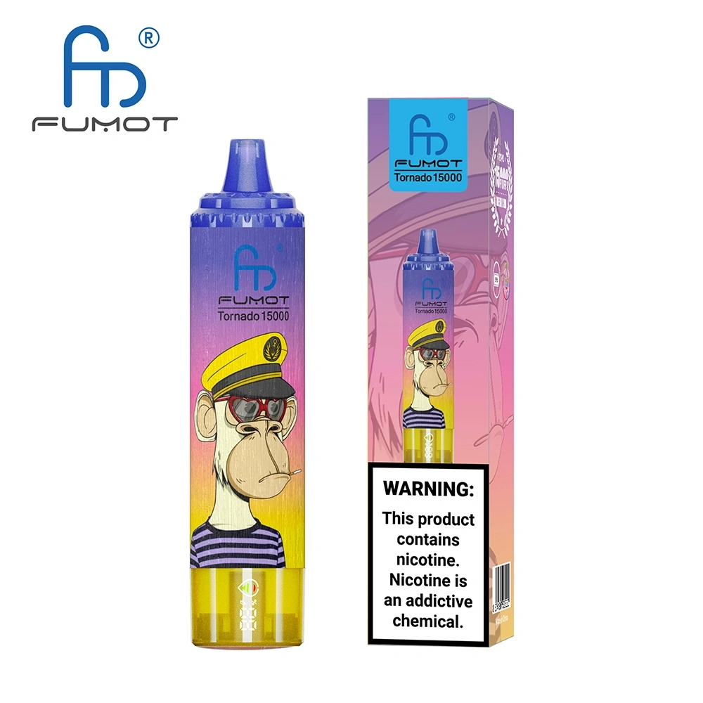 Fumot Tornado Disposable Vape 15k Puffs 0mg/20mg/30mg/50mg (CN Warehouse)
