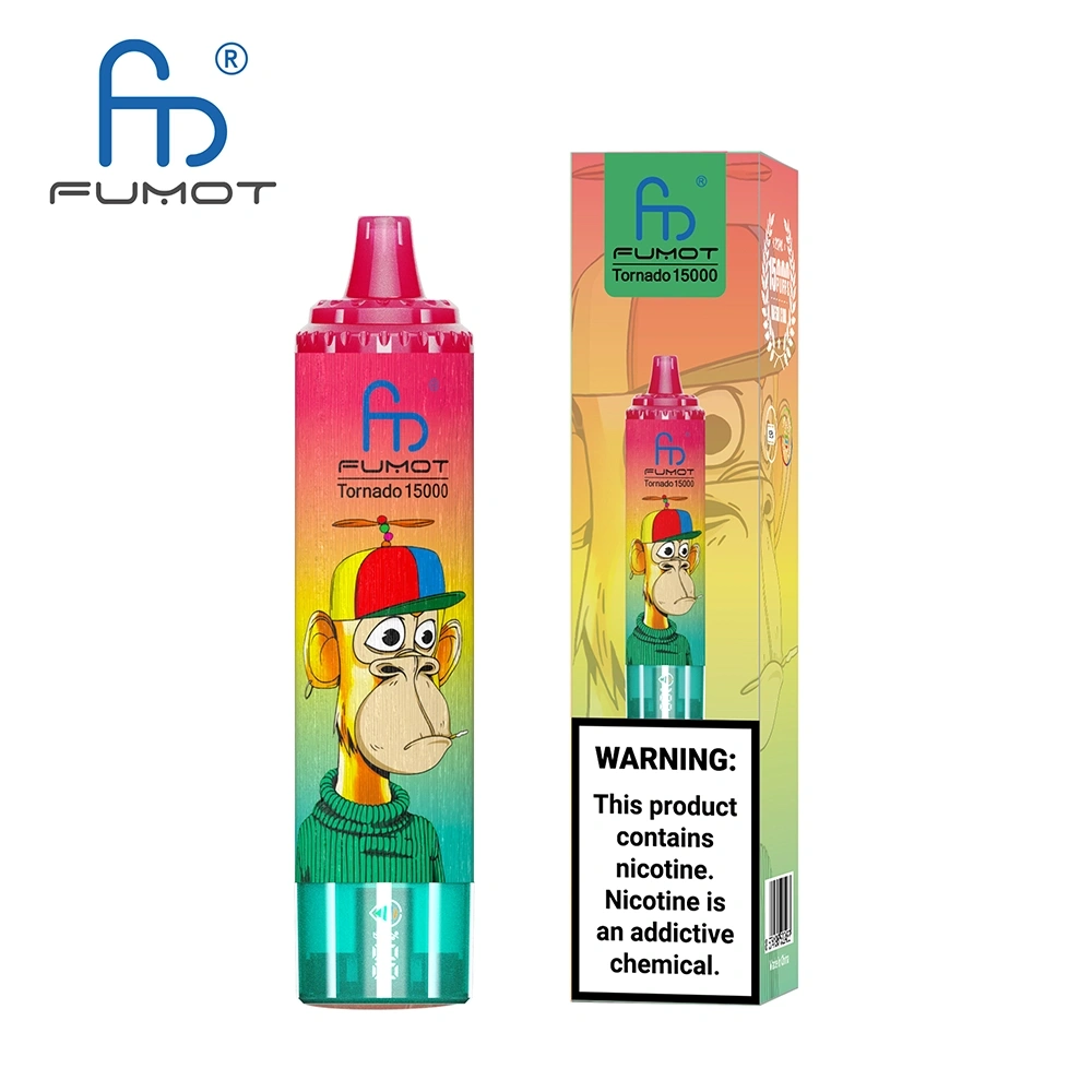 Fumot Tornado Disposable Vape 15k Puffs 0mg/20mg/30mg/50mg (CN Warehouse)