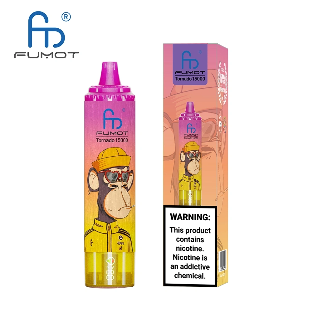 Fumot Tornado Disposable Vape 15k Puffs 0mg/20mg/30mg/50mg (CN Warehouse)
