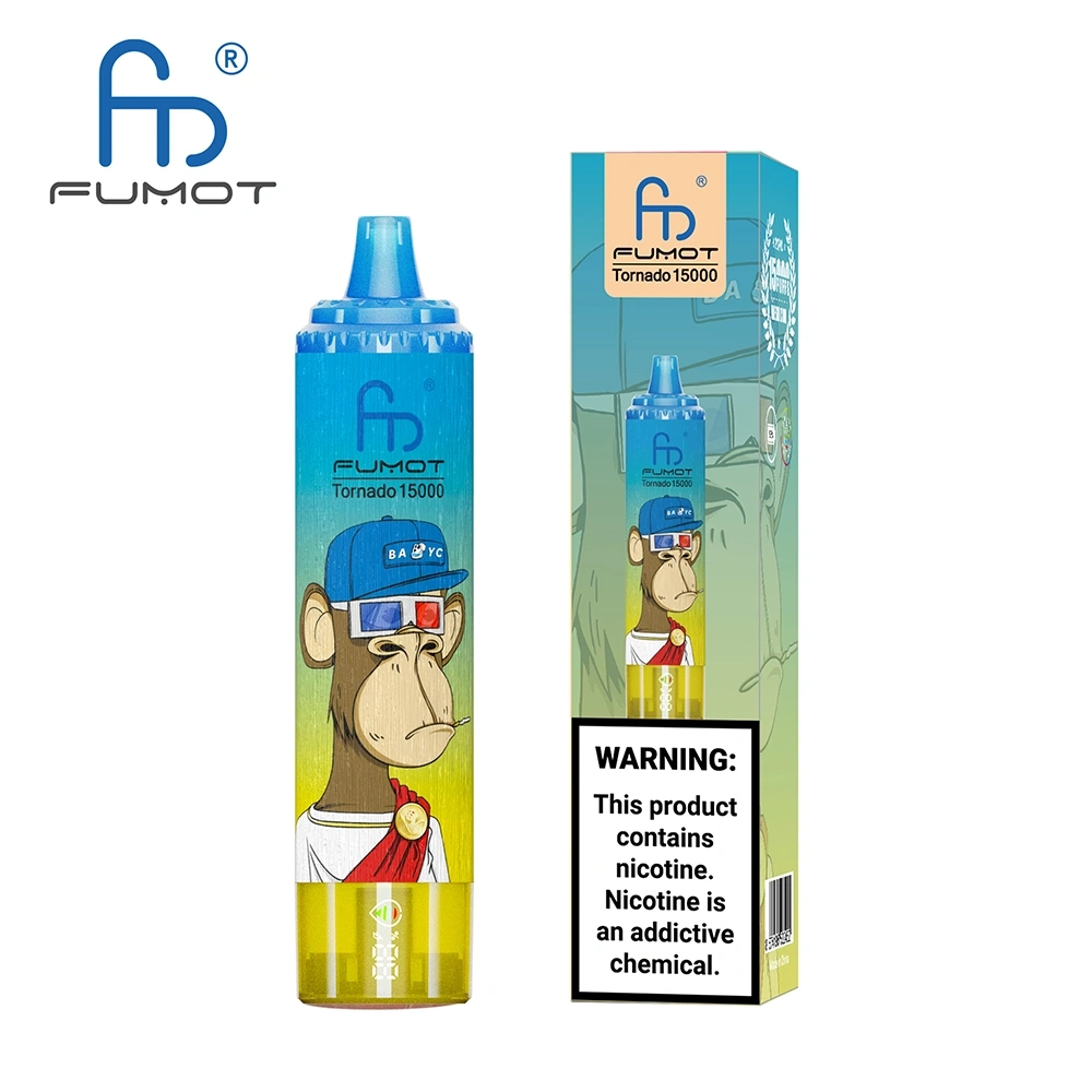 Fumot Tornado Disposable Vape 15k Puffs 0mg/20mg/30mg/50mg (CN Warehouse)