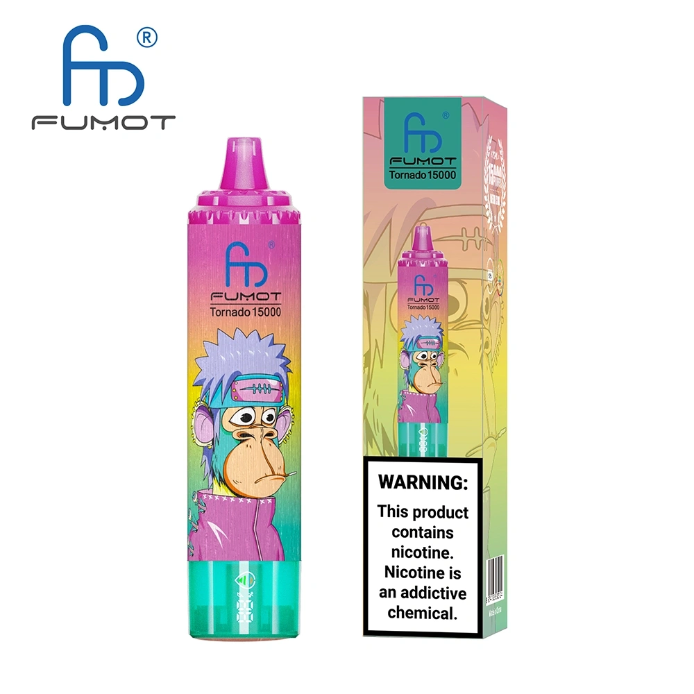 Fumot Tornado Disposable Vape 15k Puffs 0mg/20mg/30mg/50mg (CN Warehouse)