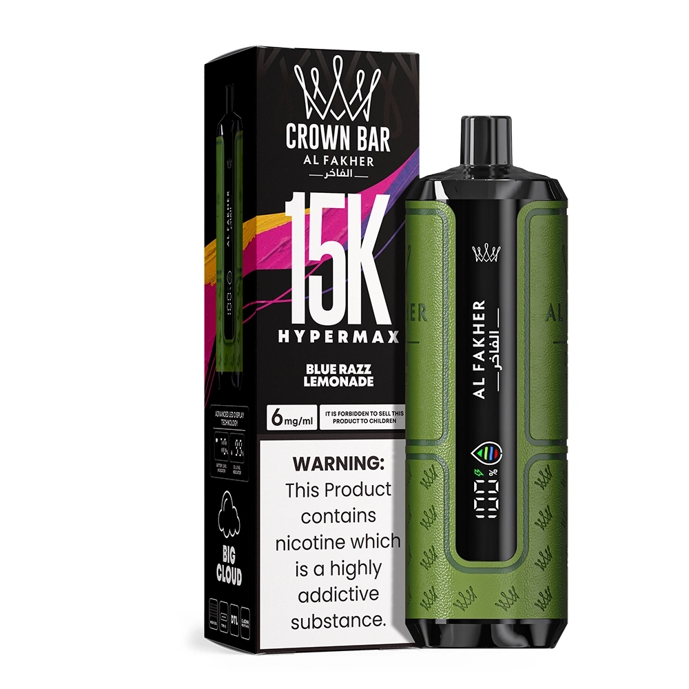 Al Fakher Hypermax Disposable Vape 15k Puffs 6mg (CN Warehouse)