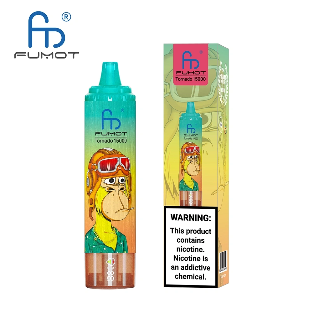 Fumot Tornado Disposable Vape 15k Puffs 0mg/20mg/30mg/50mg (CN Warehouse)