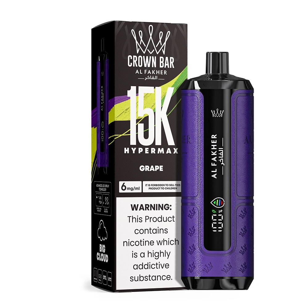 Al Fakher Hypermax Disposable Vape 15k Puffs 6mg (CN Warehouse)