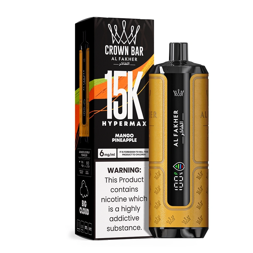Al Fakher Hypermax Disposable Vape 15k Puffs 6mg (CN Warehouse)