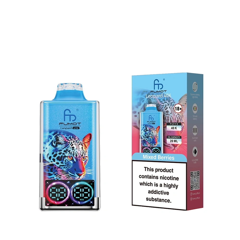 Fumot Leopard Disposable Vape 40k Puffs 0/20/30/50mg (CN Warehouse)