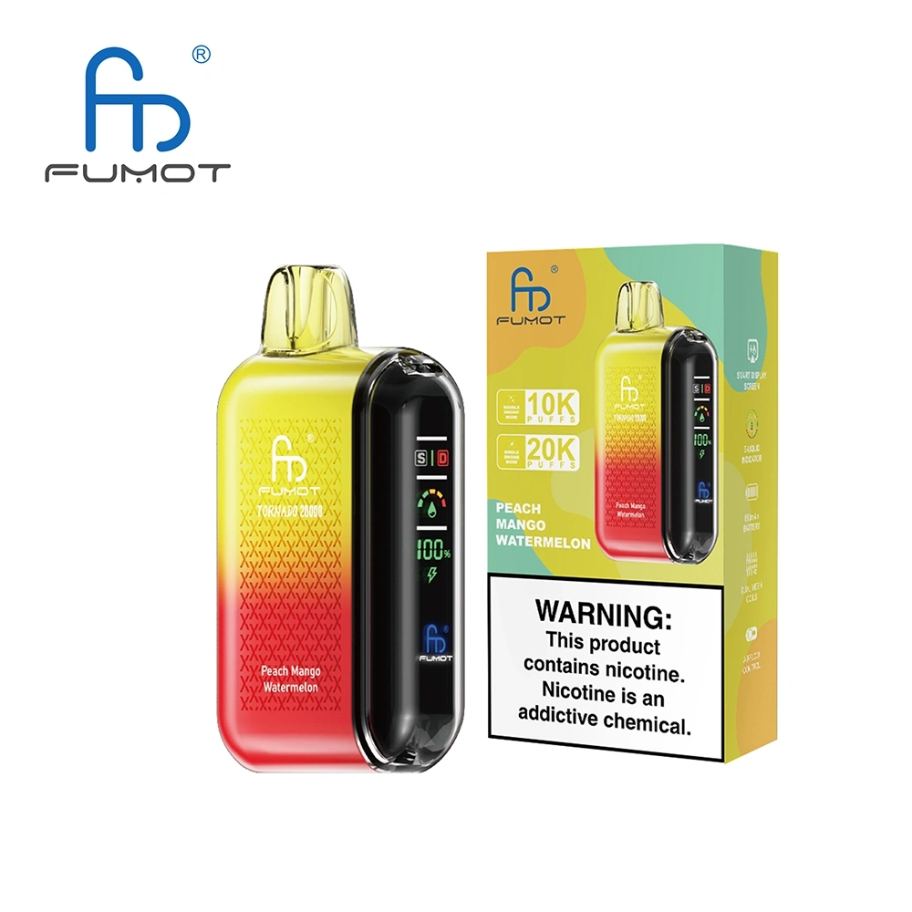 Fumot Tornado 20000 Disposable Vape 20k Puffs 0/20/30/50mg (CN Warehouse)